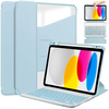 Etui 360 i KLAWIATURA do Apple iPad 10.9 2022 Gen. 10 / 11 2025 A16 Gen. 11, niebieskie