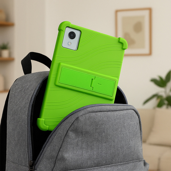 Etui pancerne Armor do Lenovo Tab K11 Plus 11.45 / Lenovo K11 Plus 2024 / K11 Plus, zielone - ochronne z podstawką