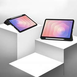 Etui Smart Pencil do Samsung Galaxy Tab S11 11 SM SMX736 z klapką, czarne - ochronne