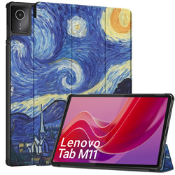 Etui Graficzne do Lenovo Tab M11 10.95 11 - ochronne z podstawką, dostęp do portów i przycisków