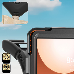 Etui do Samsung Galaxy Tab A11 Plus 10.9 2025 - Pancerne z szybką, uchwytem i paskiem