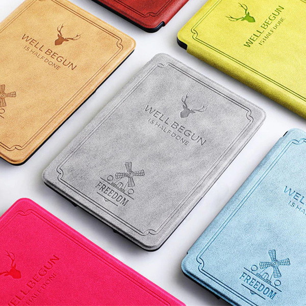 Etui Motto do Kindle Paperwhite 6 / Kindle Paperwhite Colorsoft / Signature Edition 2024 7, bordowe - ochronne