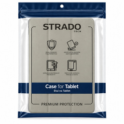 Etui Trifold do Galaxy Tab S10 Lite 10.9/ S10 FE/ S9 FE/ S9/ S8 z miejscem na rysik - szare