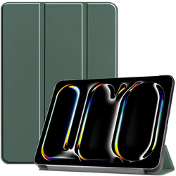 Etui Smart Case obudowa do iPad Pro 11 Gen 5 A2836 A2837 A3006 / Gen. 5 A2836, zielone - ochronne