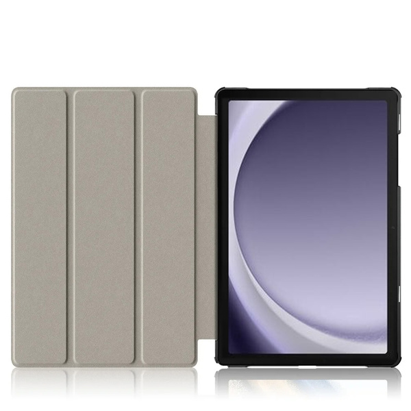 Etui Graficzne do Samsung Galaxy Tab A9 Plus 11 / Galaxy Tab A9 Plus X210, morelowe - ochronne z podstawką