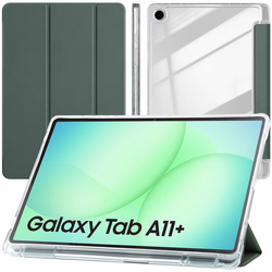 Etui do Samsung Galaxy Tab A11+ Plus 10.9 2025 / A9+ Plus 11 2023 TriFold - z podstawką i miejscem na rysik