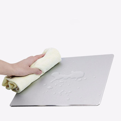 Aluminiowa podkładka pod myszkę do komputera Apple antypoślizgowa cienka, srebrny