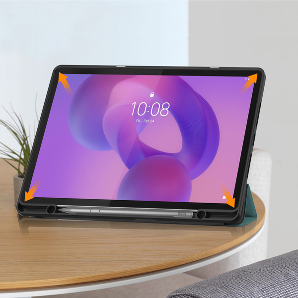 Etui do Lenovo Idea Tab Plus 12.1 2025 slot na rysik - ochronne z podstawką