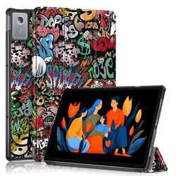 Etui do Lenovo Idea Tab Plus 12.1 2025 - ochronne z podstawką, dostęp do portów i przycisków