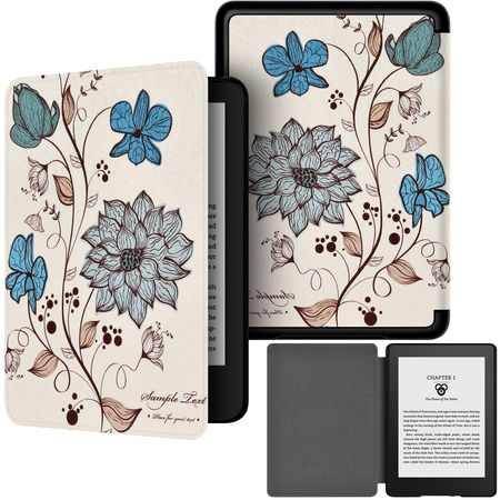 Etui graficzne Kindle Paperwhite 6/ Colorsoft/ Signature Edition- Floral