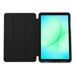 Etui Smart do Galaxy Tab A11 X135/X133 A9 SM-X115/SM-X110 z klapką - czarne
