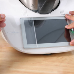 Szkło hartowane do Thermomix TM6 zestaw - ochrona ekranu 9H, pełne pokrycie, oleofobowe