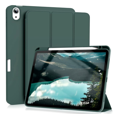 Etui Smart Pencil Apple iPad 10.9 10 GEN 2022 / iPad 11 A16 11GEN 2025 -D.Green