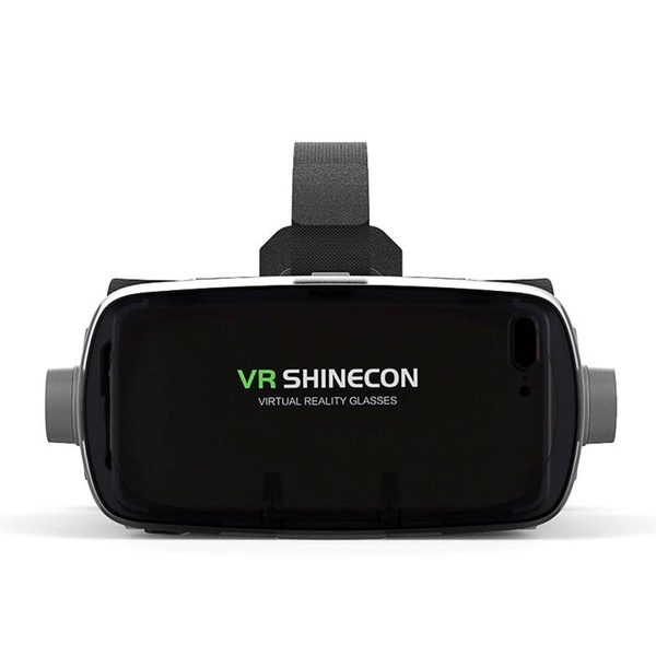 Okulary 3D VR Shinecon G07E słuchawki BT do smartfona gogle opaska Pilot