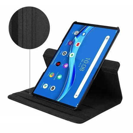 Etui Obrotowe do Xiaomi Pad 7 / Pad 7 Pro 11.2 zamykane / Xiaomi Pad 7 Pro, czarne - ochronne z podstawką