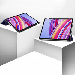 Etui Smart do Xiaomi Redmi Pad Pro 12.1 2024 z klapką / Redmi Pad Pro 12.1 2024, granatowe - ochronne z podstawką