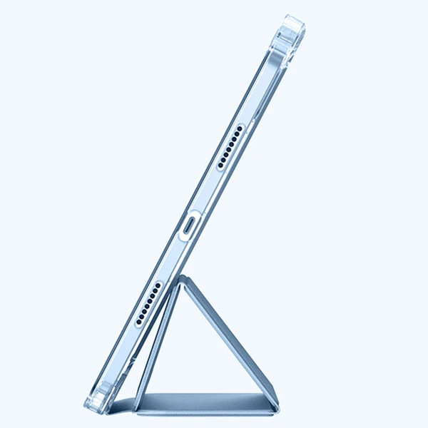 Etui Crystal do Apple iPad 10.9 10 Gen 2022 iPad 11 A16 11 Gen 2025, niebieskie - ochronne