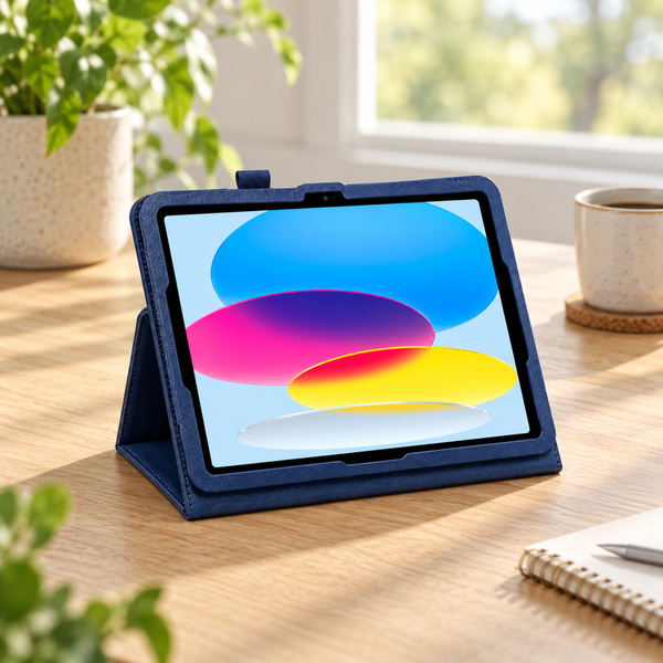 Etui Slim do Apple iPad 10.9 2022 gen 10 iPad 11 A16 2025 gen 11 - granatowe