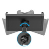 360° car headrest mount for tablet phone