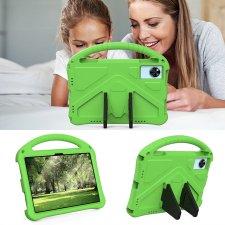 Etui FunColor do Lenovo Idea Tab 11" ZAFR0378PL TB336FU TB336ZU podstawka, zielone