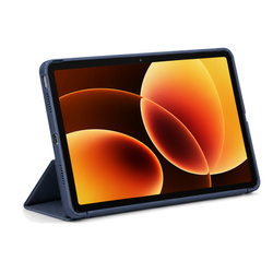 Etui Smart do Xiaomi Pad 7 / 7 PRO / Pad 8 / 8 PRO / Pad 9 z klapką i podstawką - granatowe