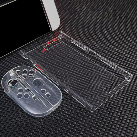 ZESTAW XXL 2x etui do Nintendo Switch 2 2025 szkło, 2x osłona, 4x nakładki, czarny