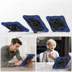 Etui pancerne z uchwytem do Redmi Pad Pro 2 12.1" 2025/ Pad Pro 2024/ Poco Pad M1, granatowe