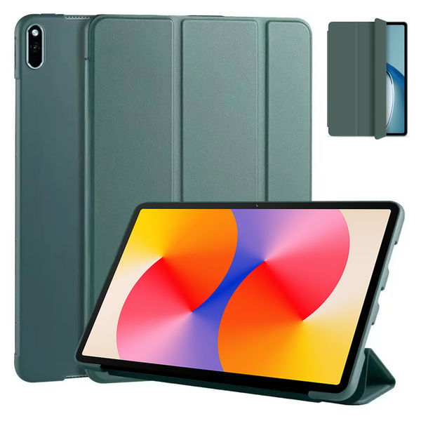Etui Smart case do Huawei MatePad SE 11 2024 AGS6-W00 z klapką - AGS6-W00, zielone - ochronne