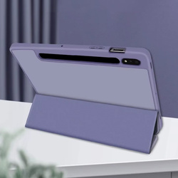 Etui Smart z uchwytem na rysik do Samsung Galaxy Tab S9 / S9 S10, fioletowe - ochronne z podstawką