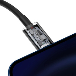 Kabel Baseus Superior Series USB-C / Lightning PD 20W 1 m, czarny