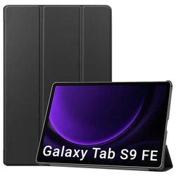 Etui Smart do Samsung Galaxy Tab S9 / S10 FE 10.9 SM / Galaxy Tab S9 FE 10.9 2023 / S10 FE 2025, czarne - ochronne