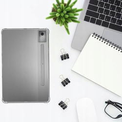 Etui Clear Tpu do Lenovo Idea Tab Pro / Pro MT 12.7 12 / Pro MT 2025, przezroczyste - ochronne z podstawką