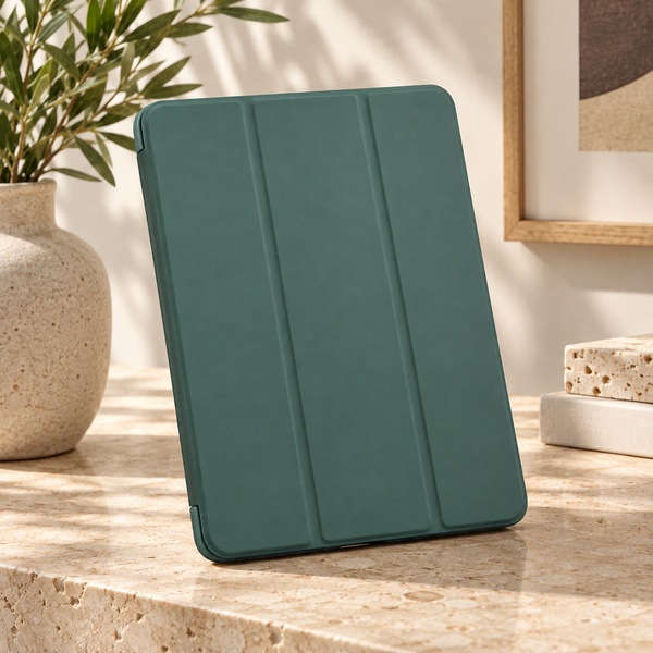 Etui Smart do Xiaomi Pad 7 / 7 PRO / Pad 8 / 8 PRO / Pad 9 z klapką i podstawką - zielone