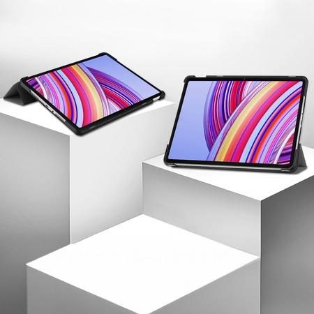 Etui SMART do Xiaomi Redmi Pad PRO 12.1 2024 z klapką podstawka budzenie, szare