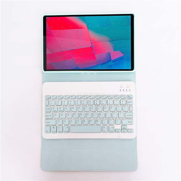 Etui do Lenovo Tab P12 TB-370, niebieskie - ochronne z podstawką, dostęp do portów i przycisków