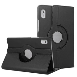 Etui do Lenovo Tab M9 2023 / Tab M9 2023 TB310, czarne - ochronne z podstawką, dostęp do portów i przycisków