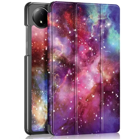 Etui Graphic do Redmi Pad SE 8.7 2024 / Redmi Pad, Galactica - ochronne z podstawką, dostęp do portów i przycisków