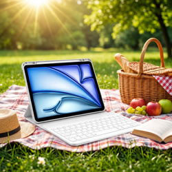 Etui 360 z klawiaturą do Apple iPad Air 11 M4 2026/ iPad Air 11 M3 2025/ iPad Air 11 M2 2024 - ochronne