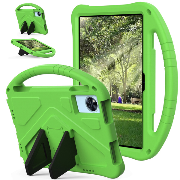 Etui FunColor do Lenovo Idea Tab 11, zielone - ochronne z podstawką