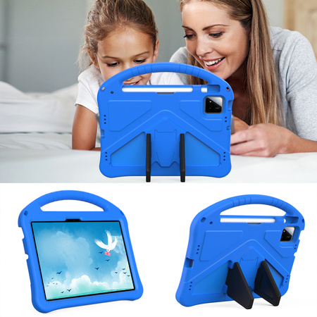 Etui FunColor do Xiaomi Pad 7 / Pad 7 PRO 11.2 podstawka uchwyt pancerne, niebieskie