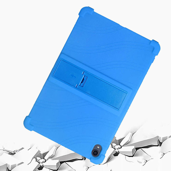 Etui Pancerne Armor do Nokia T20 10.4, czarne - ochronne z podstawką, dostęp do portów i przycisków