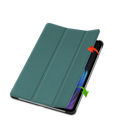 Etui Smart do Xiaomi Pad 7 / Pad 7 Pro 11.2 z klapką / Xiaomi Pad 7 Pro, zielone - ochronne z podstawką
