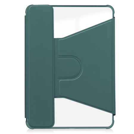 Etui 360 i KLAWIATURA do Apple iPad Air 11 M3 2025/ Air 11 M2 2024 GEN 7, 6, zielone