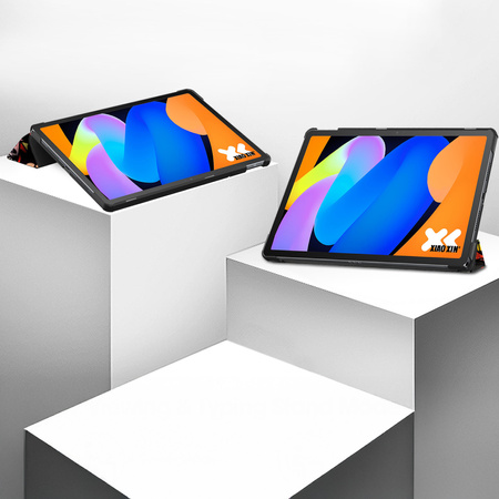Etui Graficzne do Lenovo Idea Tab 11 z klapką - ochronne z podstawką
