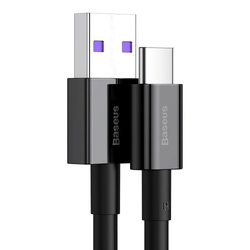 Baseus Superior kabel USB Typ C 66 W Huawei SuperCharge Scp 1 m