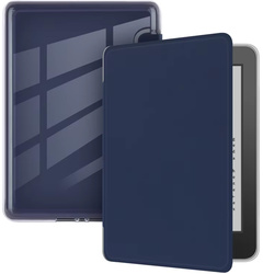 Etui Acrylic do Kindle Paperwhite 6 / Kindle Paperwhite Colorsoft / Signature Edition 2024 7, granatowe - ochronne