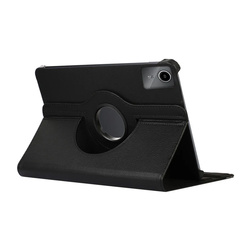 Etui Obrotowe 360 do Lenovo Tab M11 10.95, czarne - ochronne z podstawką, dostęp do portów i przycisków