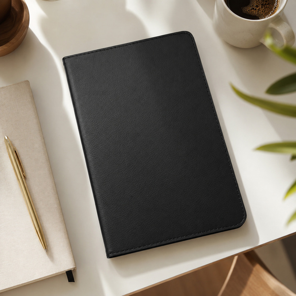 Etui obrotowe do Huawei MediaPad M5 Lite 10 z klapką i podstawką - czarne