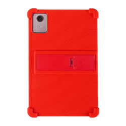 Etui pancerne Armor do Lenovo Tab K11 Plus 11.45 / Lenovo K11 Plus 2024 / K11 Plus, czerwone - ochronne z podstawką