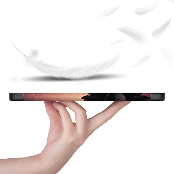 Etui Graficzne do Lenovo Tab 10.1 2025 z klapką - ochronne z podstawką